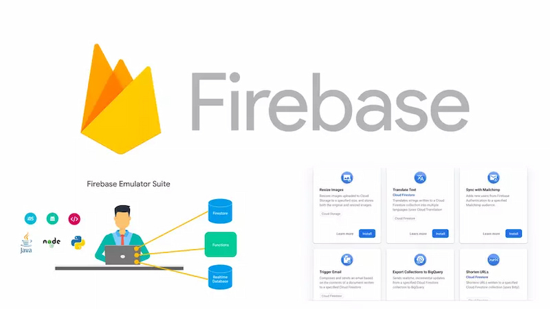 Firebase có tính năng sử dụng miễn phí và thuận tiện