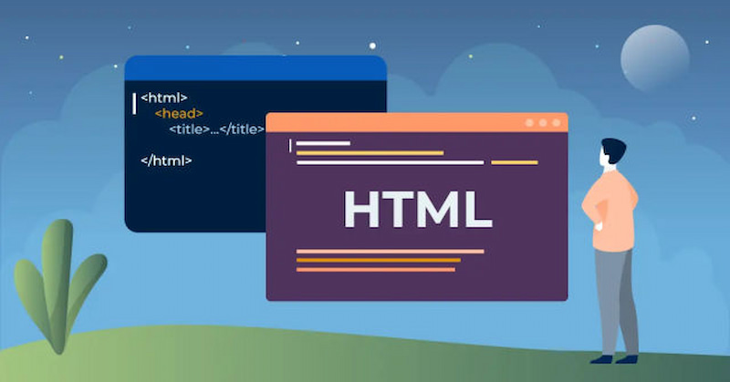 HTML được dùng để tạo nội dung cho trang web