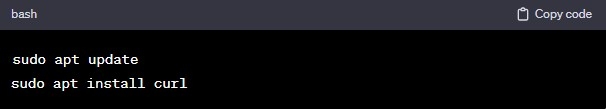 Cài đặt cURL cho Debian/Ubuntu
