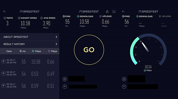 Cách kiểm tra tốc độ mạng sử dụng SpeedTest