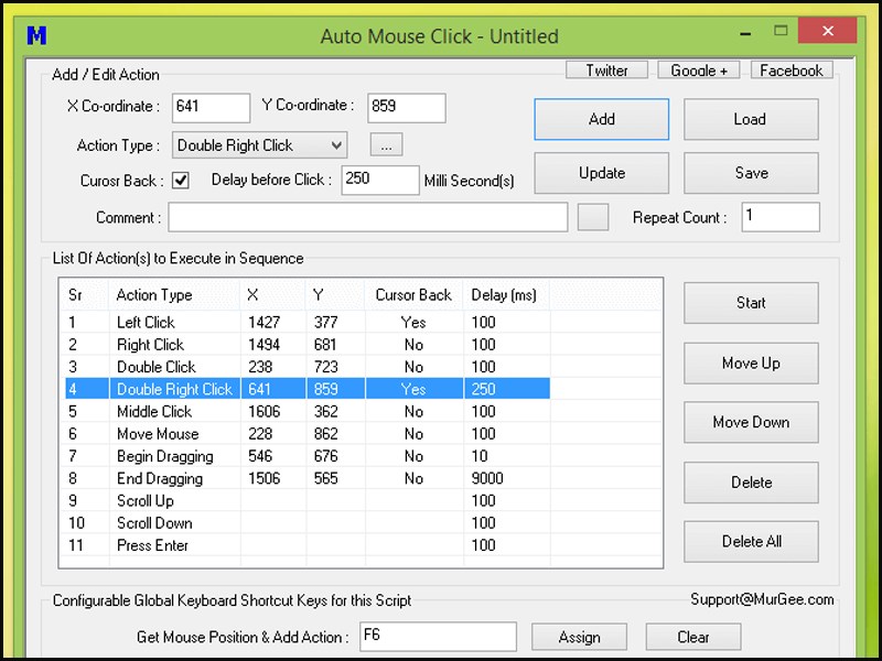 Cách sử dụng phần mềm Auto Mouse Click