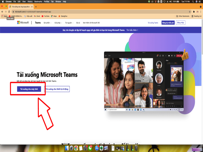 Hướng dẫn tải Microsoft Team trên máy tính cùng cách đăng ký 2