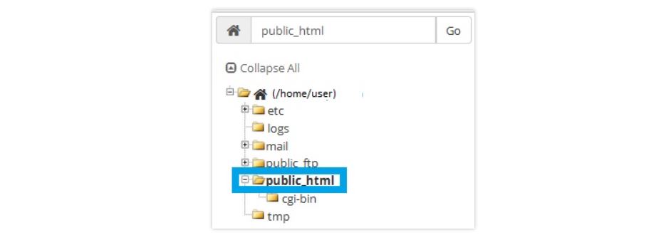 truy cap thu muc public html