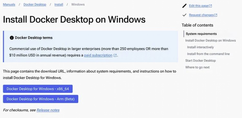 Cài đặt Docker trên Windows