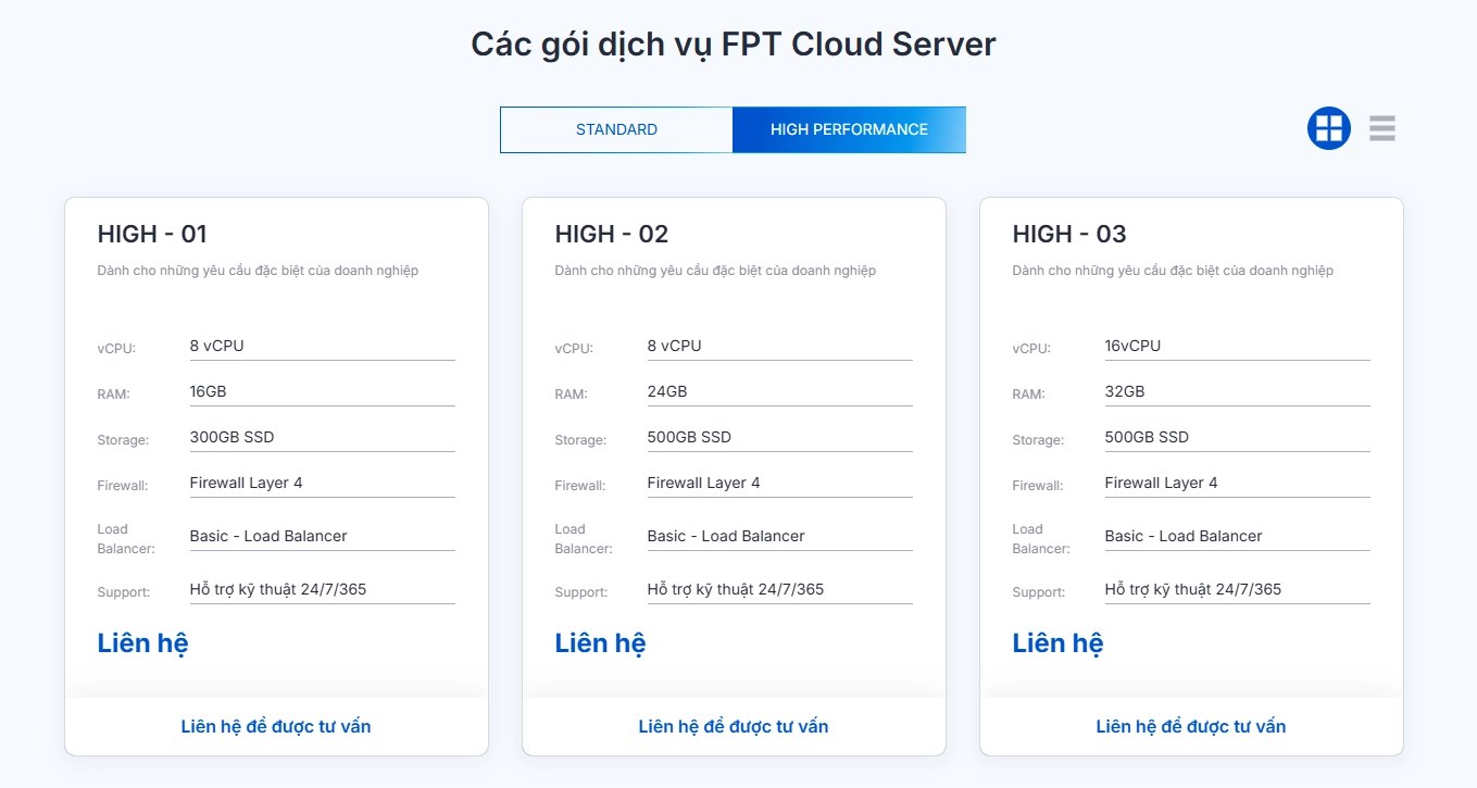 Cloud Server Là Gì? Doanh Nghiệp Có Cần Triển Khai Cloud Infrastructure Không? 23 PT Cloud cung cấp các gói dịch vụ thuê Cloud Server hiệu suất cao, đáp ứng tốt nhu cầu chuyên biệt của doanh nghiệp