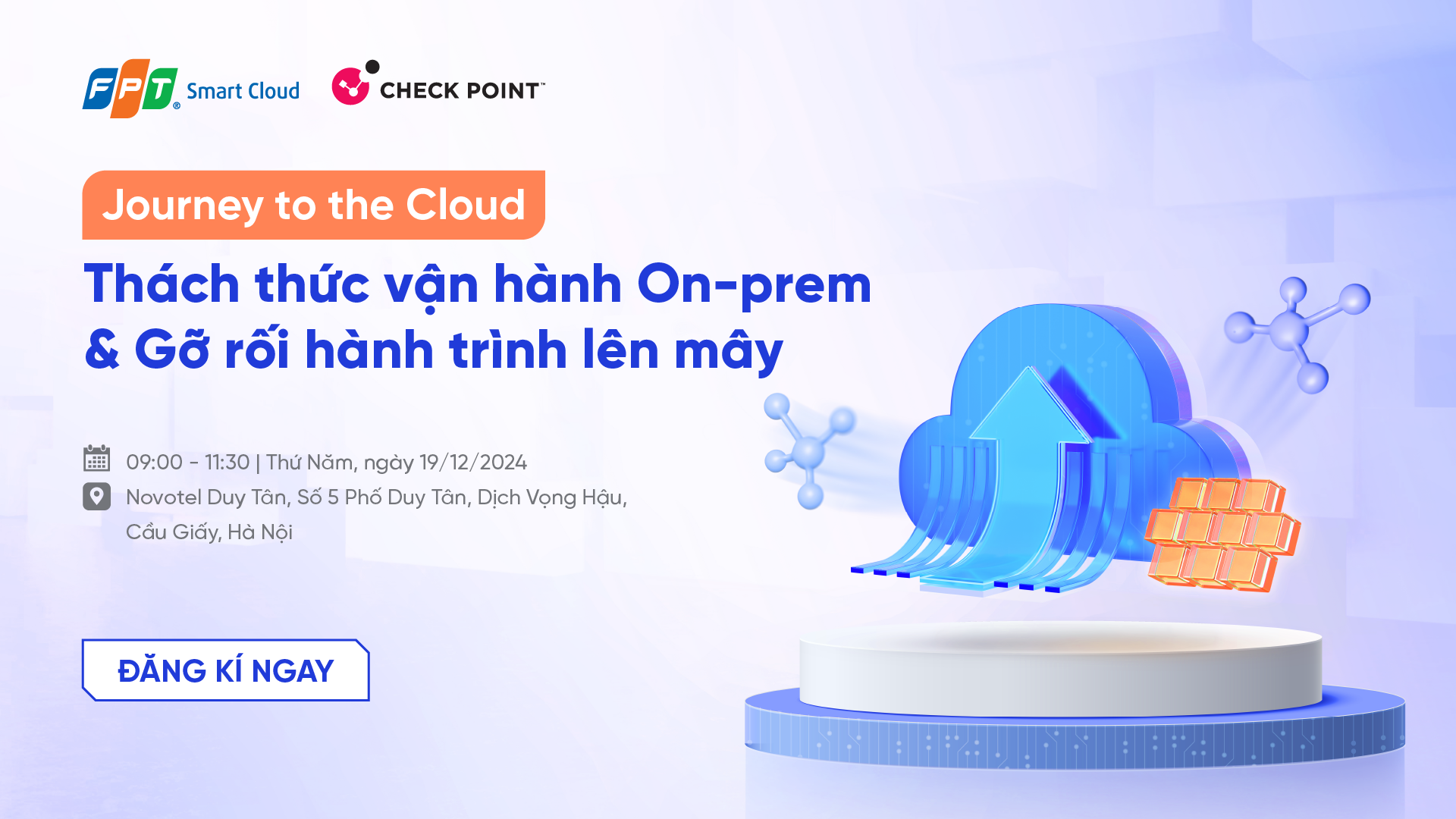 Hành trình lên Cloud: Thách thức vận hành On-prem & Gỡ rối hành trình lên mây