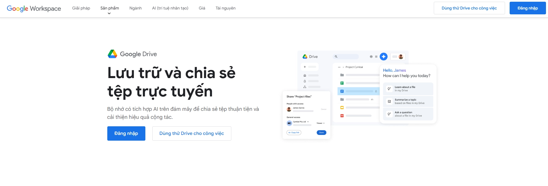 Google Drive: Dịch vụ lưu trữ dữ liệu bằng đám mây phổ biến nhất thế giới