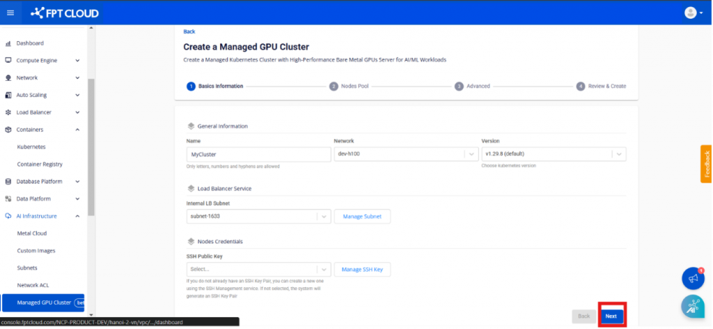 FPT Cloud ra mắt tính năng Managed GPU Cluster giúp quản trị linh hoạt ...
