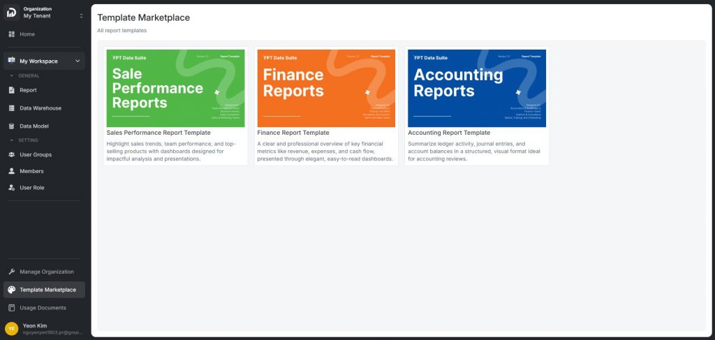 FPT Data Suite Report Template 1
