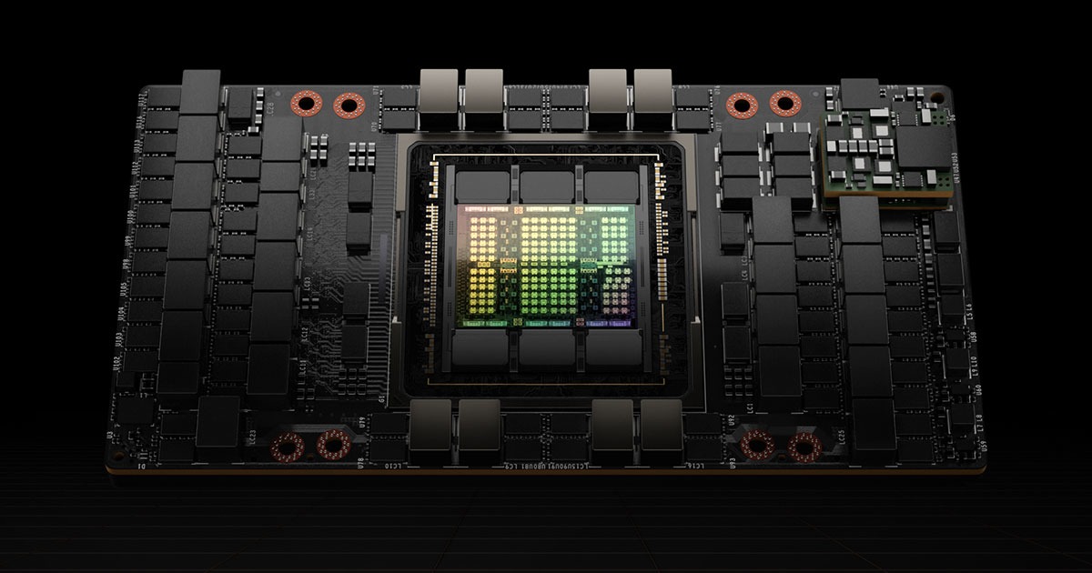 Chip NVIDIA H100 (GPU NVIDIA H100 Tensor Core)