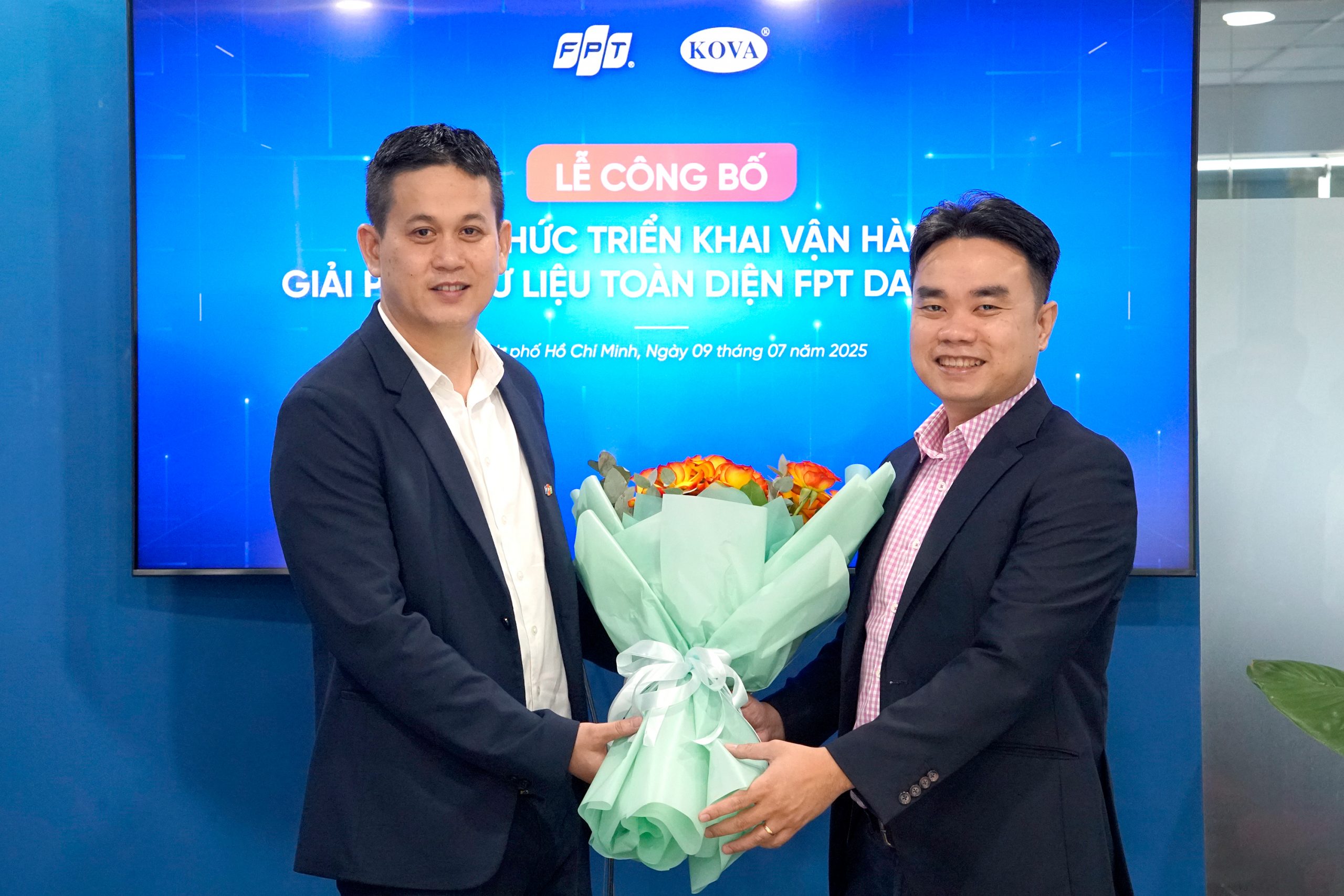 Le cong bo hoat dong golive du an Data Suite giua FPTx Kova scaled