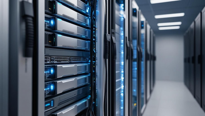 Cơ sở đặt dedicated server (máy chủ riêng): Không gian vật lý, Hệ thống điện, Hệ thống làm mát, Hệ thống bảo mật, Hệ thống phòng cháy chữa cháy và Hệ thống giám sát