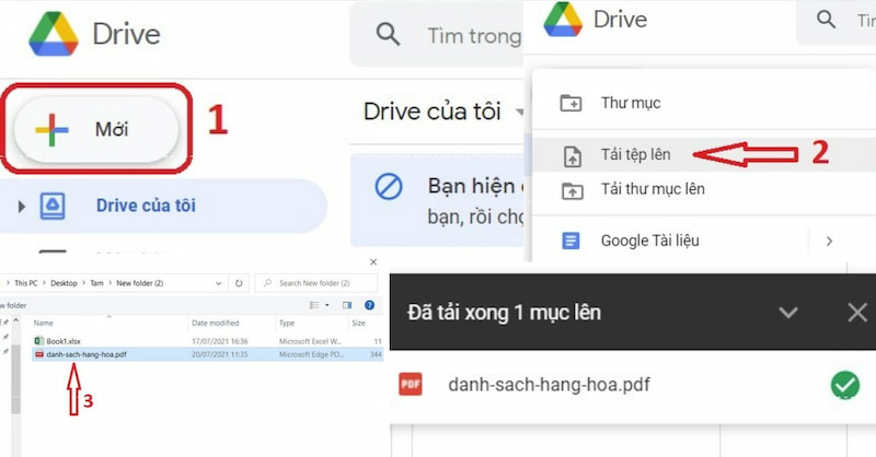 Cách lưu trữ dữ liệu trên đám mây với máy tính bằng Google Drive