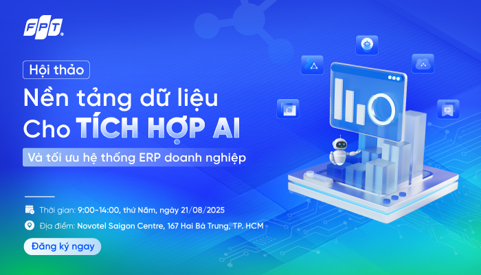 Nền tảng dữ liệu cho tích hợp AI và tối ưu hệ thống ERP doanh nghiệp