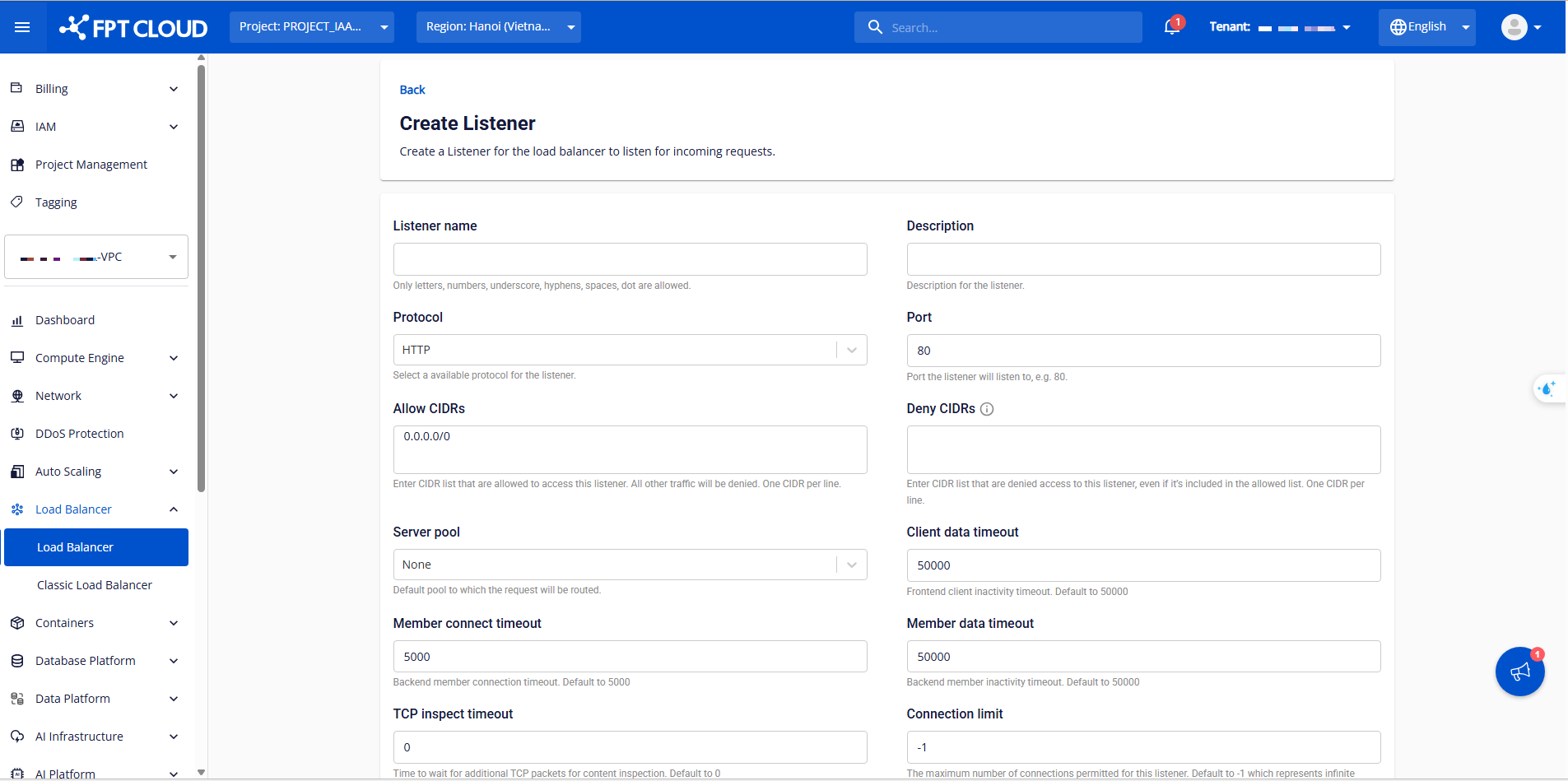 FPT Cloud cập nhật loạt tính năng mới giúp kiểm soát truy cập và tối ưu vận hành hạ tầng 9 image 17