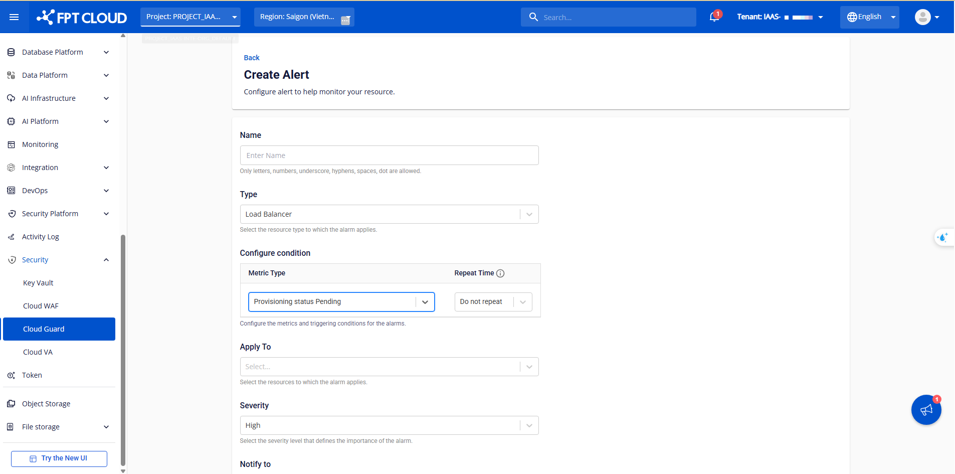 FPT Cloud cập nhật loạt tính năng mới giúp kiểm soát truy cập và tối ưu vận hành hạ tầng 10 image 18