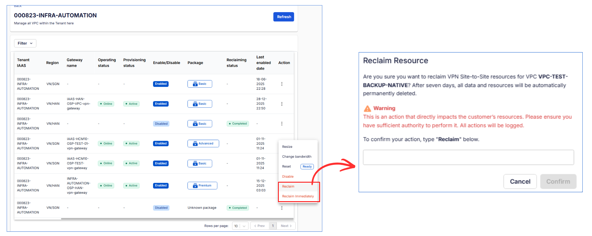 FPT Cloud nâng cấp tính năng: Tối ưu VPN, tăng cường giám sát Load Balancing 6 image e1768886561910