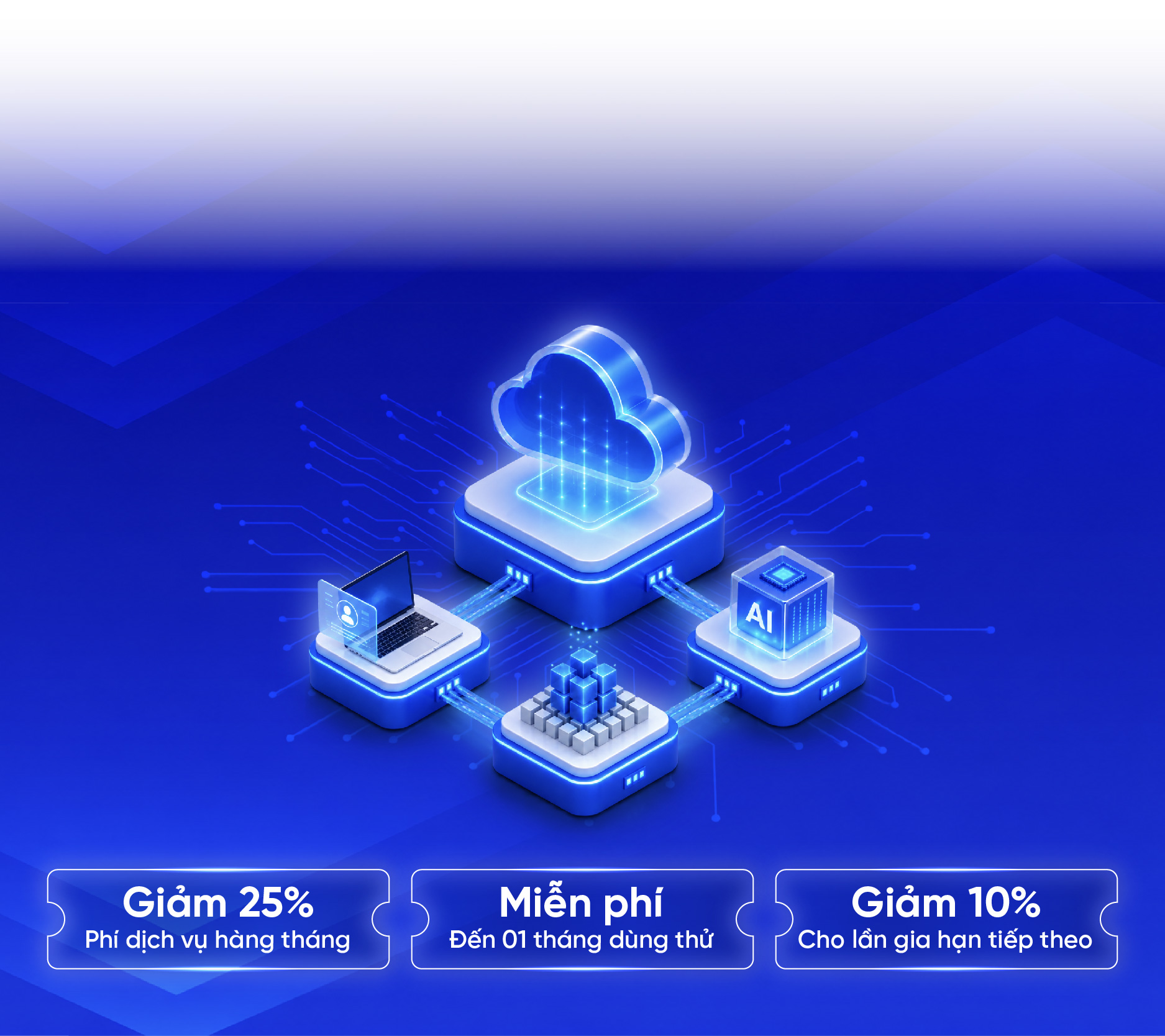 Trải nghiệm Cloud 0Đ - X3 Ưu đãi